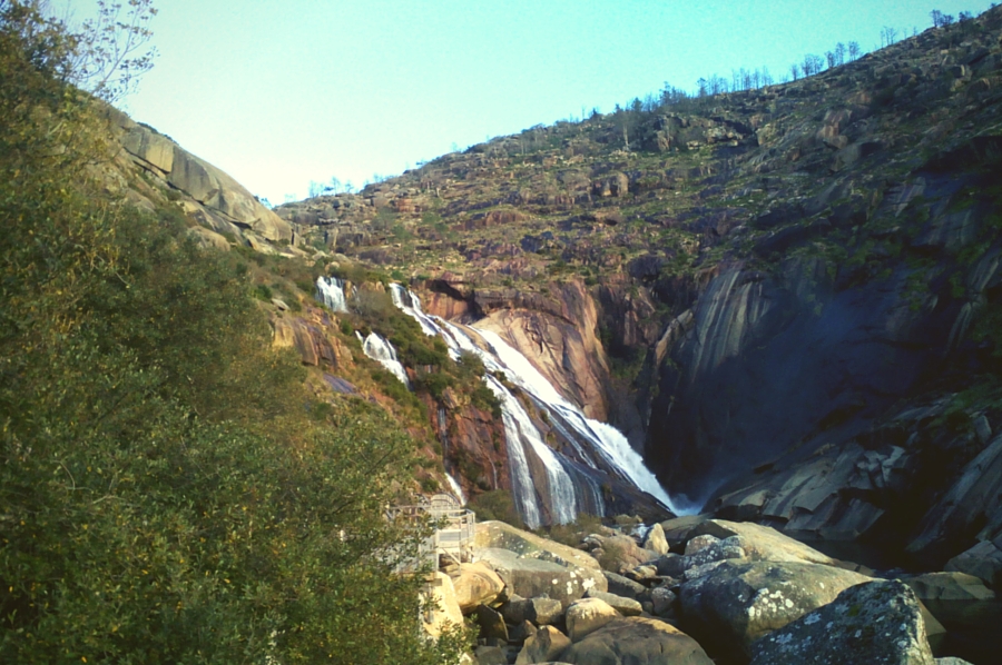 Cascada de Ézaro en Galicia