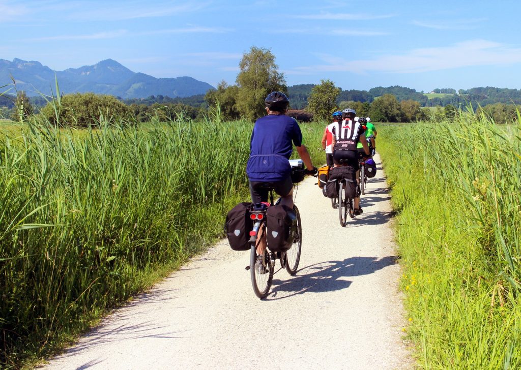 Alforjas para las rutas en bici