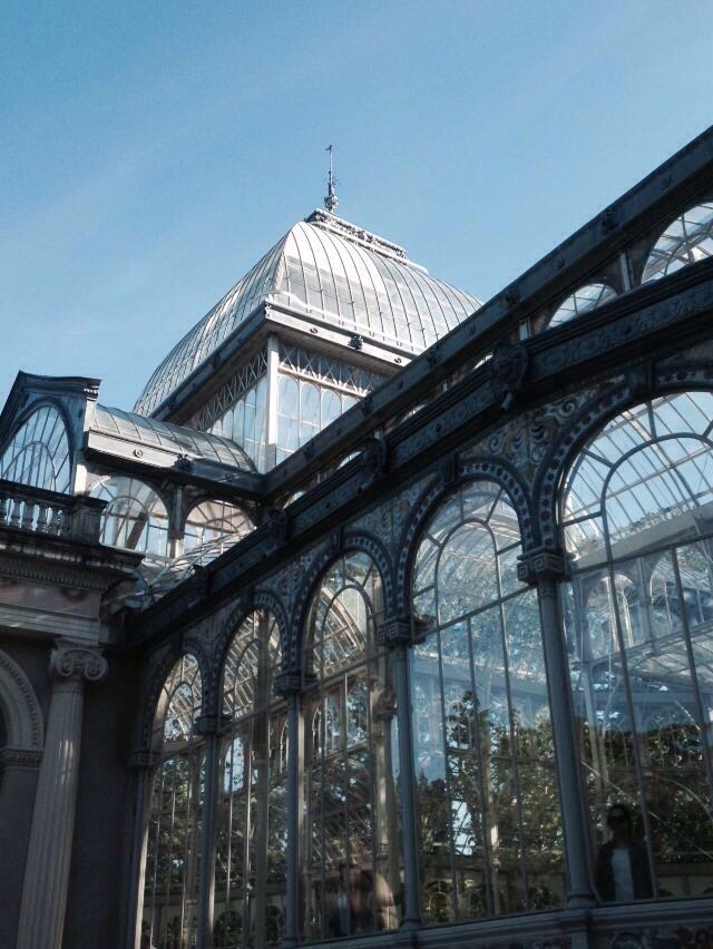Lateral Palacio de Cristal